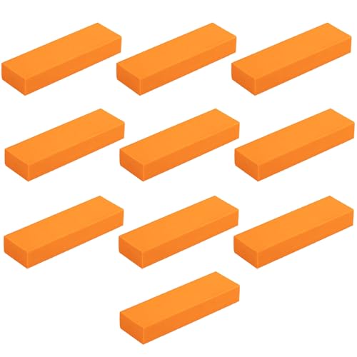 iaoskqwu 10x Edelstahl Glas Reinigung Radiergummi Einfache Schmutz Entfernung Lösung Für Küche TPE Haushalt Reinigung Radiergummi von iaoskqwu