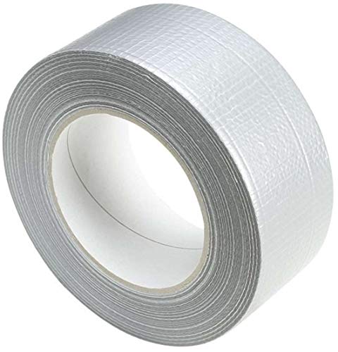 1 Rolle Klebeband Gewebeband Panzerband Panzertape 50m X 48mm silber von iapyx