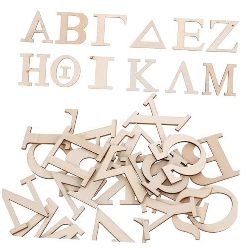 ibasenice 24 Stück Natürliche Griechische Holzbuchstaben für Jungen und Mädchen Die Unfertige Alphabet-blöcke Als Wanddekoration für Vorschulspielzeug Lernen ibasenice 24 Stück Natürliche Griechische Holzbuchstaben für Jungen und Mädchen Die Unfertige Alphabet-blöcke Als Wanddekoration für Vorschulspielzeug Lernen von ibasenice