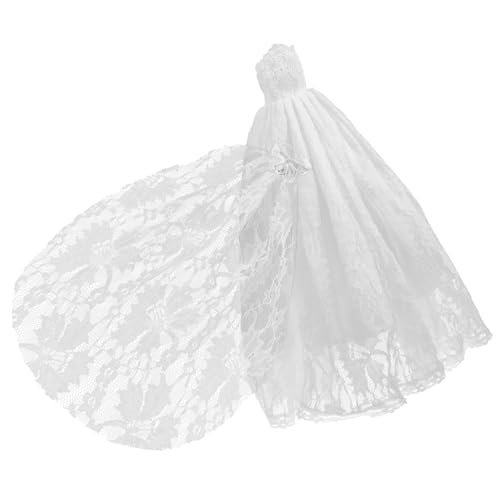 ibasenice 1 Satz -Hochzeitskleid Puppenkleid für Mädchen Gothic Modepuppe Kommode Puppenkleidung Puppen Accessoires Spielzeugpuppenkostüm Kleidung für Spielzeugpuppen Stoff Weiß ibasenice 1 Satz -Hochzeitskleid Puppenkleid für Mädchen Gothic Modepuppe Kommode Puppenkleidung Puppen Accessoires Spielzeugpuppenkostüm Kleidung für Spielzeugpuppen Stoff Weiß von ibasenice