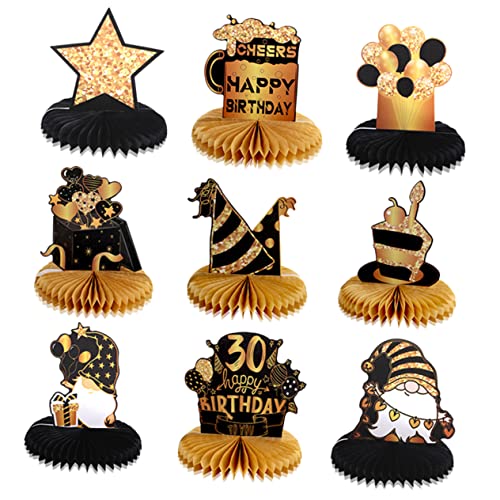 ibasenice Wabendekoration Zum 30. Geburtstag Einzigartige Partydekorationen Für Frauen Waben-tischdekoration Partygeschenk 9-teiliges Set ibasenice Wabendekoration Zum 30. Geburtstag Einzigartige Partydekorationen Für Frauen Waben-tischdekoration Partygeschenk 9-teiliges Set von ibasenice