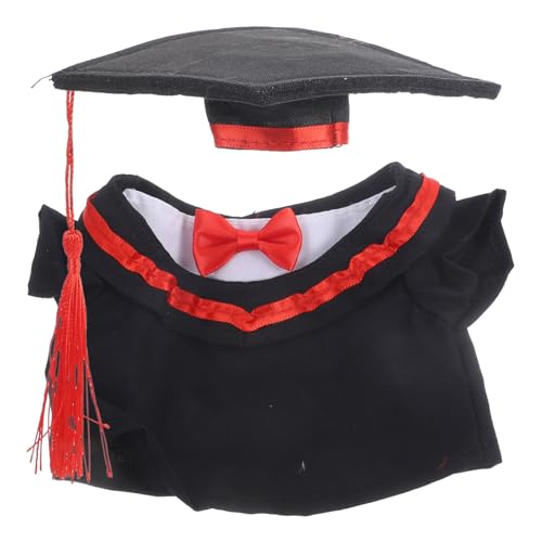 ibasenice 1 Satz Puppen-Abschlusskleid Plüsch Mode Bärenkleidung Puppenabschlusshut Zubehör Puppen Kleidung für puppenkleidung Puppendress-up-Abschlusskleidung Puppen-Abschlusskappen Stoff ibasenice 1 Satz Puppen-Abschlusskleid Plüsch Mode Bärenkleidung Puppenabschlusshut Zubehör Puppen Kleidung für puppenkleidung Puppendress-up-Abschlusskleidung Puppen-Abschlusskappen Stoff von ibasenice