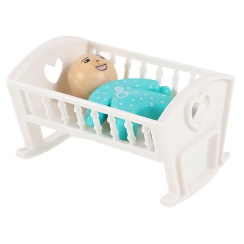 ibasenice 1 Satz Puppenhausbett Mädchen Dollhouse Badezimmer Miniaturen Puppenständer Bausatz Zubehör Für Puppenhäuser Mini-Modelle Mini House Accessory Miniatur-krippenmodell Abs ibasenice 1 Satz Puppenhausbett Mädchen Dollhouse Badezimmer Miniaturen Puppenständer Bausatz Zubehör Für Puppenhäuser Mini-Modelle Mini House Accessory Miniatur-krippenmodell Abs von ibasenice