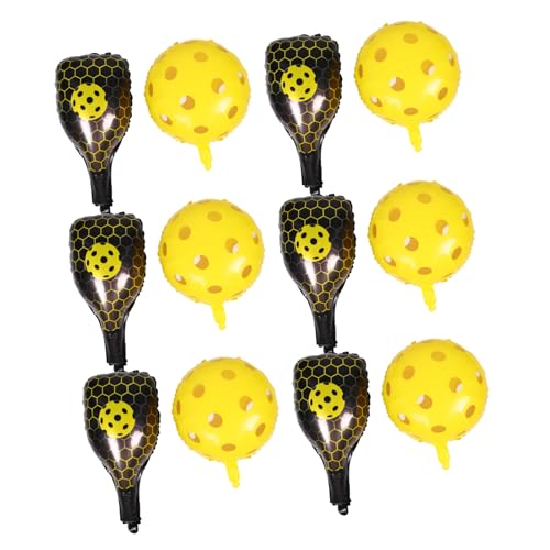 ibasenice 1 Satz Schlägerballon -Set Outdoor -Shuttlecocks -Ballon Fußballballons Aufblasbares Ballondekor Partyballons Sportballons Aluminiumballons Aluminiumfolie Gelb ibasenice 1 Satz Schlägerballon -Set Outdoor -Shuttlecocks -Ballon Fußballballons Aufblasbares Ballondekor Partyballons Sportballons Aluminiumballons Aluminiumfolie Gelb von ibasenice