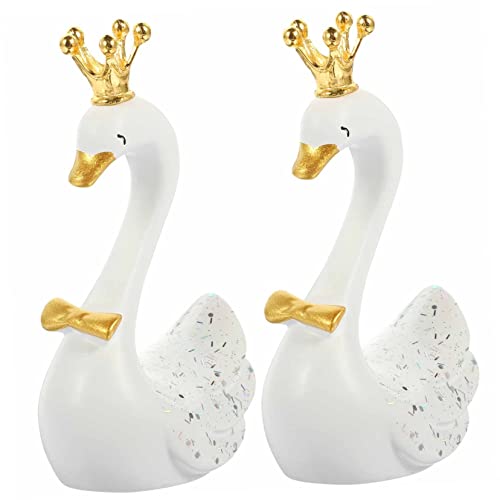 ibasenice Krone Schwan Schmuck Harz Handwerk Kuchen Stand Decor Für Hochzeit Jahrestag ibasenice Krone Schwan Schmuck Harz Handwerk Kuchen Stand Decor Für Hochzeit Jahrestag von ibasenice