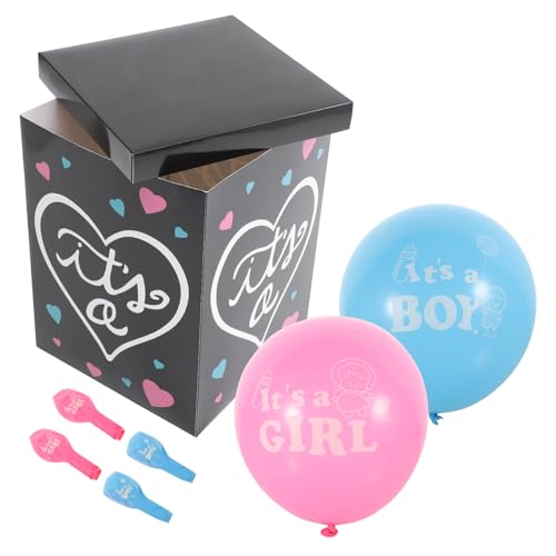 ibasenice Deko-set Für Babyparty Geschlechtsenthüllung Oder Party Mit Luftballons Für Mädchen von ibasenice