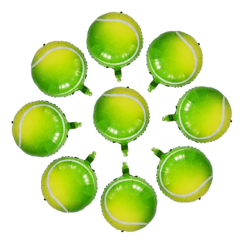 ibasenice Erhöhen Sie Ihre Feier 10 Tennis-ornamente Tennisschläger-luftballons Für Veranstaltungen von ibasenice