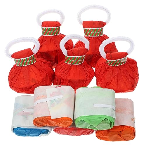 ibasenice 10pcs Hand Werfen Luftschlangen Lametta Luftschlangen Konfetti Hochzeit Feier Papier Luftschlangen Requisiten Zufällige Farbe ibasenice 10pcs Hand Werfen Luftschlangen Lametta Luftschlangen Konfetti Hochzeit Feier Papier Luftschlangen Requisiten Zufällige Farbe von ibasenice