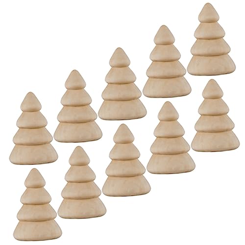ibasenice 10 Stück Unvollendete Holz Bäume DIY Mini Holz Dekorationen für Kreative Bastelprojekte und Malen für Schule Zuhause und Festlichkeiten ibasenice 10 Stück Unvollendete Holz Bäume DIY Mini Holz Dekorationen für Kreative Bastelprojekte und Malen für Schule Zuhause und Festlichkeiten von ibasenice