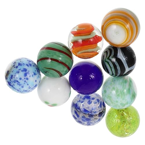 ibasenice Hausbedarf 10 Stücke Glasmurmeln Glas Bunte Murmeln Kinder Kleine Glaskugeln Vintage Glasperlen Murmelspiel für Spielmaschine Pflanzen Tischdeko Murmelbahn Kugelbahnen Dekokugeln ibasenice Hausbedarf 10 Stücke Glasmurmeln Glas Bunte Murmeln Kinder Kleine Glaskugeln Vintage Glasperlen Murmelspiel für Spielmaschine Pflanzen Tischdeko Murmelbahn Kugelbahnen Dekokugeln von ibasenice