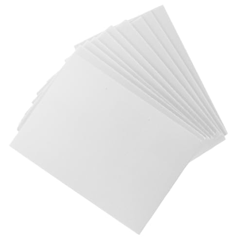 ibasenice 10 Teiliges Blatt Set Zeichenbrett Zubehör Druckplatten Bastelzubehör Bastelzubehör Bastelzubehör Schaumstoff Weiß von ibasenice