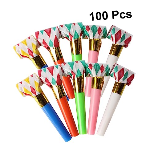 ibasenice 100 Stück Drachenblasen-requisiten Partykrachmacher Partypfeifen Partygeschenke Pfeifen Jubelpfiff Zufällige Farbe ibasenice 100 Stück Drachenblasen-requisiten Partykrachmacher Partypfeifen Partygeschenke Pfeifen Jubelpfiff Zufällige Farbe von ibasenice