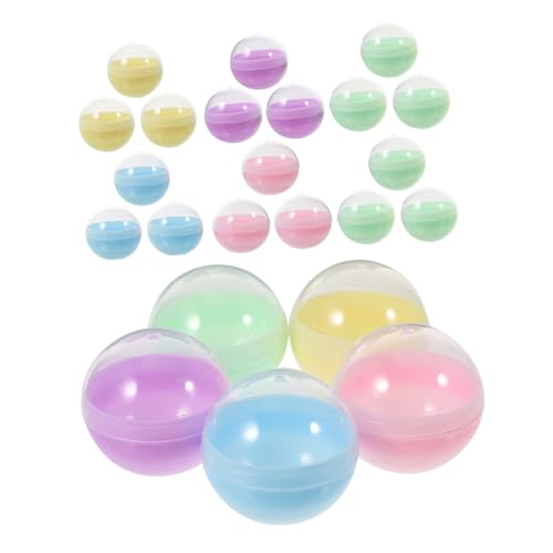 ibasenice 100 Stück Füllbare Kunststoffkugeln im Macaron Farbton für Automaten Diy Projekte und Preise Transparent für Bastelbedarf und Aufbewahrung ibasenice 100 Stück Füllbare Kunststoffkugeln im Macaron Farbton für Automaten Diy Projekte und Preise Transparent für Bastelbedarf und Aufbewahrung von ibasenice