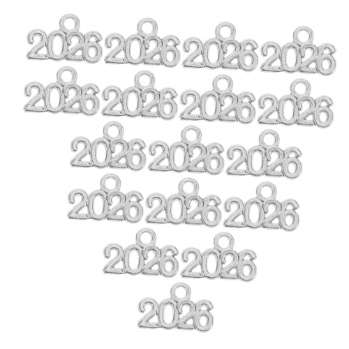 ibasenice Elegante Charm- Zum Jahr 2026 Legierung Bastel-charms Für Schlüsselanhänger Schmuck- ibasenice Elegante Charm- Zum Jahr 2026 Legierung Bastel-charms Für Schlüsselanhänger Schmuck- von ibasenice