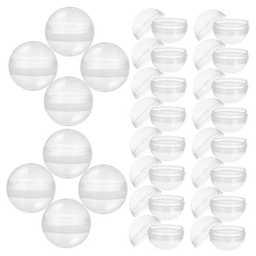 ibasenice 100 Stück Transparente Runde Kapseln Befüllbare Candy Container für Automaten für Partys und Kreative Bastelprojekte Stabil und Langlebig ibasenice 100 Stück Transparente Runde Kapseln Befüllbare Candy Container für Automaten für Partys und Kreative Bastelprojekte Stabil und Langlebig von ibasenice