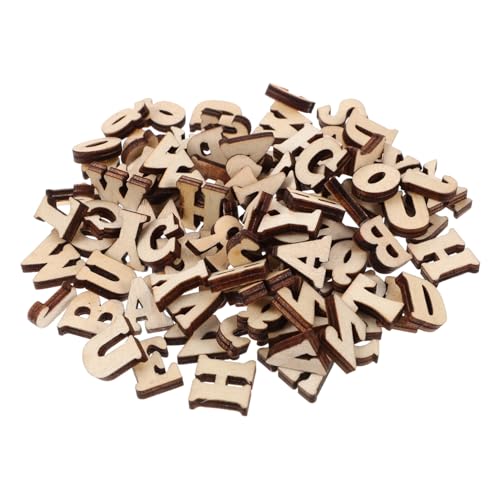 ibasenice 100 Stücke Handwerk Buchstaben Holz Alphabet Blöcke Leere Holz Scheiben Für Dekorationen Pädagogisches Spielzeug ibasenice 100 Stücke Handwerk Buchstaben Holz Alphabet Blöcke Leere Holz Scheiben Für Dekorationen Pädagogisches Spielzeug von ibasenice