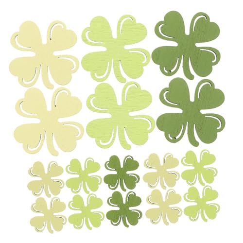 ibasenice 100St Kleechips Kleeblattgrünes Konfetti Patricks Day Tischkonfetti glücksbringer deko holzkonfetti Holz Konfetti Irische Feiertagsausschnitte Kunsthandwerk zum St. Patricks Day ibasenice 100St Kleechips Kleeblattgrünes Konfetti Patricks Day Tischkonfetti glücksbringer deko holzkonfetti Holz Konfetti Irische Feiertagsausschnitte Kunsthandwerk zum St. Patricks Day von ibasenice