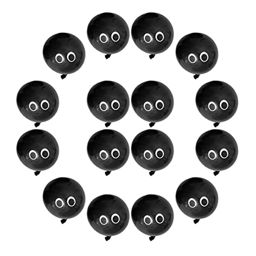 ibasenice Halloween-luftballons Set Mit 100 Großen Latex-augenballons 12 7 Cm Für Partys Und Dekorationen von ibasenice