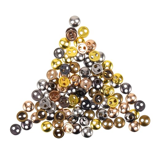 ibasenice Metallknöpfe Zum Basteln 100 Stück Mini-Retro-knöpfe für Puppenkleidung Dekorative Knöpfe Zum Nähen Flache Rückseite Kunstharzknöpfe Metallknöpfe für Handgefertigtes Kunsthandwerk ibasenice Metallknöpfe Zum Basteln 100 Stück Mini-Retro-knöpfe für Puppenkleidung Dekorative Knöpfe Zum Nähen Flache Rückseite Kunstharzknöpfe Metallknöpfe für Handgefertigtes Kunsthandwerk von ibasenice