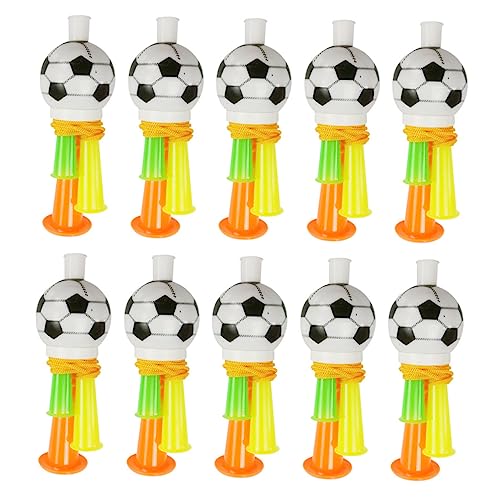 ibasenice 10St Fußballhorn pfeifen Stadion Hörner Trompetenhorn Fußballspiel Trompete stade kiddibuzz Sportveranstaltungen Fans jubeln Horn Tragbares Trompetenspielzeug Plastik ibasenice 10St Fußballhorn pfeifen Stadion Hörner Trompetenhorn Fußballspiel Trompete stade kiddibuzz Sportveranstaltungen Fans jubeln Horn Tragbares Trompetenspielzeug Plastik von ibasenice