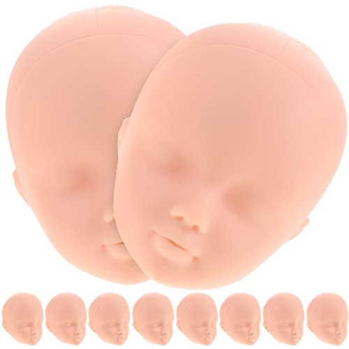 ibasenice 10St Puppenkopf anziehen Puppenkörper Wimpern Schaufensterpuppe Figur Friseur-Mannequin-Training Schwamm puppenköpfe schminkköpfe gefälschter Puppenkopf Puppenhausmaterial Plastik ibasenice 10St Puppenkopf anziehen Puppenkörper Wimpern Schaufensterpuppe Figur Friseur-Mannequin-Training Schwamm puppenköpfe schminkköpfe gefälschter Puppenkopf Puppenhausmaterial Plastik von ibasenice