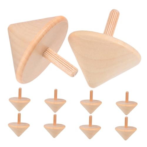 ibasenice 10stücke Holzkreisel Zum Bemalen Für Junge Mädchen Handgefertigte DIY-gyroskope Aus Unbehandeltem Holz Spielzeugkreisel Für Kreative Heimwerken Und Entwicklung Der ibasenice 10stücke Holzkreisel Zum Bemalen Für Junge Mädchen Handgefertigte DIY-gyroskope Aus Unbehandeltem Holz Spielzeugkreisel Für Kreative Heimwerken Und Entwicklung Der von ibasenice