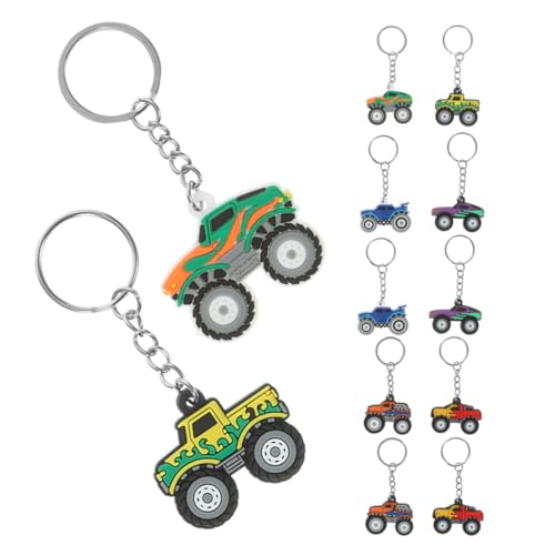 ibasenice 12 Stück Cartoon Schlüsselanhänger Offroad Fahrzeug Schlüsselringe für Taschen Rucksäcke Geburtstagsgeschenke Lustige und Süße Schlüsselanhänger für Damen ibasenice 12 Stück Cartoon Schlüsselanhänger Offroad Fahrzeug Schlüsselringe für Taschen Rucksäcke Geburtstagsgeschenke Lustige und Süße Schlüsselanhänger für Damen von ibasenice