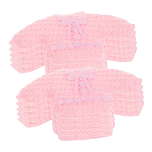 ibasenice 12 Stück Mini Shower Aufkleber Kleidung Form DIY Sticker für Babyparty Dekorationen Personalisierte und Kreative Tischdeko Rosa von ibasenice