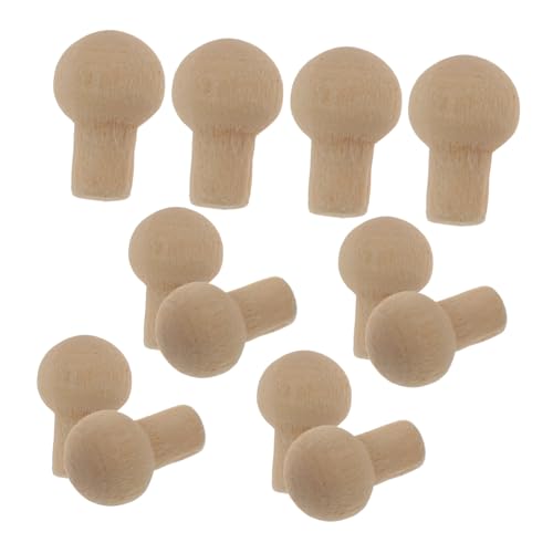 ibasenice 12 Stück Puppenhausgriff Miniatur Anlage Tür Kinderzimmer-Dekoration Holzgriffe für DIY-Projekte zierleisten Holz flurschrank Mini-Möbelgriffe kleine Möbelaccessoires hölzern Khaki ibasenice 12 Stück Puppenhausgriff Miniatur Anlage Tür Kinderzimmer-Dekoration Holzgriffe für DIY-Projekte zierleisten Holz flurschrank Mini-Möbelgriffe kleine Möbelaccessoires hölzern Khaki von ibasenice