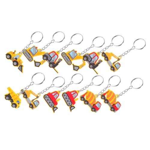 ibasenice 12 Stück Teiliges Baustellen Schlüsselanhänger Bagger Lkw Bulldozer Party Dekoration für Kindergeburtstage und Babypartys Mitgebsel ibasenice 12 Stück Teiliges Baustellen Schlüsselanhänger Bagger Lkw Bulldozer Party Dekoration für Kindergeburtstage und Babypartys Mitgebsel von ibasenice