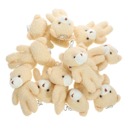 ibasenice 12 Stück Teiliges Mini Bär Weiche Kleine Bärenfiguren Multifunktionale Schlüsselanhänger und Rucksack Anhänger Langlebige DIY Plüschbären für Bastelprojekte und Geschenkideen ibasenice 12 Stück Teiliges Mini Bär Weiche Kleine Bärenfiguren Multifunktionale Schlüsselanhänger und Rucksack Anhänger Langlebige DIY Plüschbären für Bastelprojekte und Geschenkideen von ibasenice