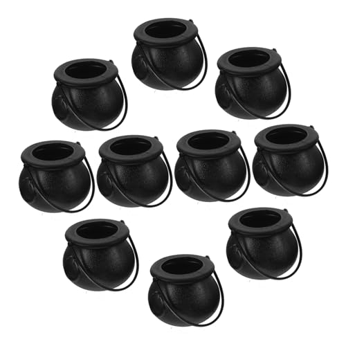 ibasenice 12 Stück Teiliges Mini aus Kunststoff Kleine Halloween Tischdeko Stabile Mini Cauldron Deko für DIY Puppenhaus und Party Vielseitig Platzierbar ibasenice 12 Stück Teiliges Mini aus Kunststoff Kleine Halloween Tischdeko Stabile Mini Cauldron Deko für DIY Puppenhaus und Party Vielseitig Platzierbar von ibasenice
