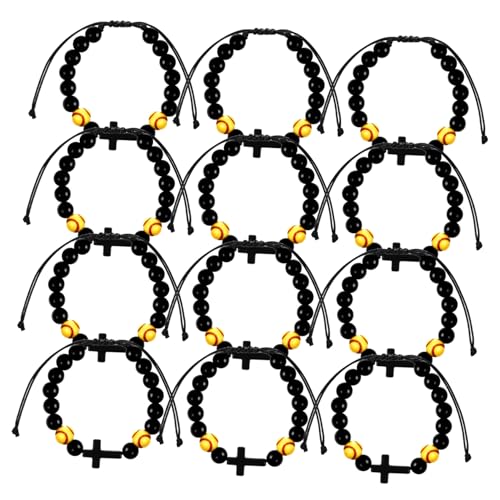 ibasenice 12 Stück Teiliges Softball Armband aus Robustem Acryl Verstellbare Sportliches Perlenarmband mit Softball Anhängern Modisches Handgelenkschmuck für Sportfans und Spieler von ibasenice