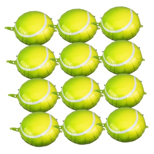 ibasenice 12 Stück Teiliges Tennis Party mit Aufblasbaren Folien Tennisball Luftballons Hängende Sport Motto Geburtstag Deko für Sommer und Poolfeiern ibasenice 12 Stück Teiliges Tennis Party mit Aufblasbaren Folien Tennisball Luftballons Hängende Sport Motto Geburtstag Deko für Sommer und Poolfeiern von ibasenice