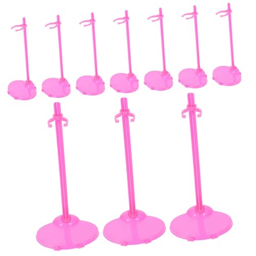 ibasenice 12St Puppenständer deko doll Accessories Robuste Figurenhalterung Puppenregal Puppenkleidung Mini- Puppenzubehör Puppenhalterung Plastik Transparent ibasenice 12St Puppenständer deko doll Accessories Robuste Figurenhalterung Puppenregal Puppenkleidung Mini- Puppenzubehör Puppenhalterung Plastik Transparent von ibasenice