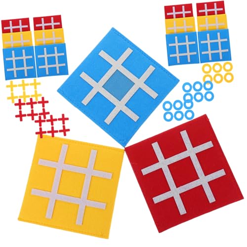 ibasenice 15 Stück Teiliges Mini Toe Spielset aus Filz Interaktives Lernspielzeug für Fördert Kognitive Fähigkeiten und Logisches als Partygeschenk für Junge Mädchen ibasenice 15 Stück Teiliges Mini Toe Spielset aus Filz Interaktives Lernspielzeug für Fördert Kognitive Fähigkeiten und Logisches als Partygeschenk für Junge Mädchen von ibasenice