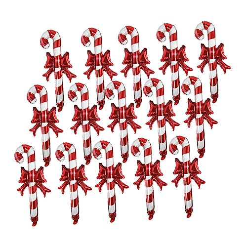 ibasenice 15St aufblasbare Krücken Aufblasgerät Fiesta Lutscher-Ballon Stuffer weihnachtsmotiv weihnachts party festlicher weihnachtsballon aufblasbare weihnachtsballons Aluminiumfolie rot ibasenice 15St aufblasbare Krücken Aufblasgerät Fiesta Lutscher-Ballon Stuffer weihnachtsmotiv weihnachts party festlicher weihnachtsballon aufblasbare weihnachtsballons Aluminiumfolie rot von ibasenice