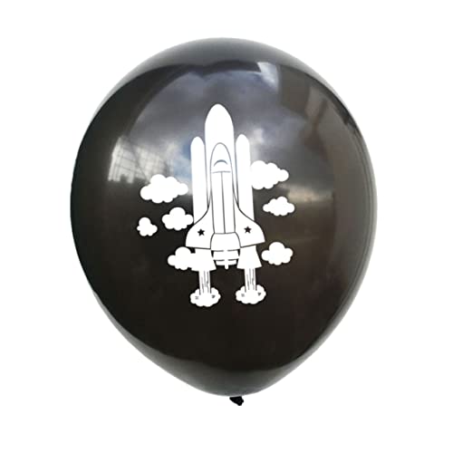 ibasenice 15st Raumfahrer-ballon Ballon-raumfahrer Weltraumballon Raumfahrer Latexballon Lustiger Raumfahrerballon Emulsion Geburtstagsparty Liefert Kind von ibasenice