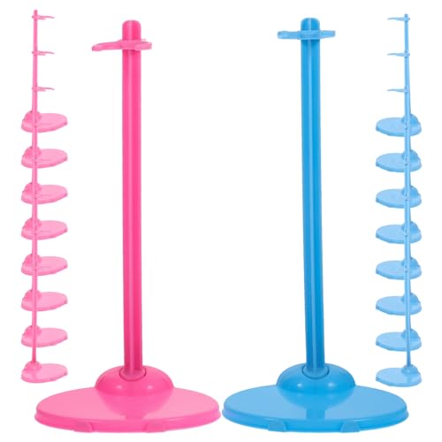 ibasenice Spielzeug für Mädchen Puppenhalter 18-TLG. Puppenständer Kleiderständer Starkes Kunststoffmaterial ibasenice Spielzeug für Mädchen Puppenhalter 18-TLG. Puppenständer Kleiderständer Starkes Kunststoffmaterial von ibasenice