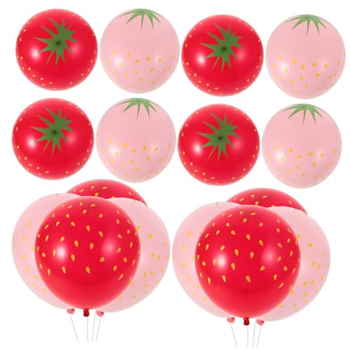 ibasenice 18 Stück Erdbeerballons Brautballons Hochzeitsballons Bannerballons Weihnachtsballons Kleine Kuchendesserts Sommerballons Kleine Kuchendekoration Cartoon Ballons Emulsion ibasenice 18 Stück Erdbeerballons Brautballons Hochzeitsballons Bannerballons Weihnachtsballons Kleine Kuchendesserts Sommerballons Kleine Kuchendekoration Cartoon Ballons Emulsion von ibasenice