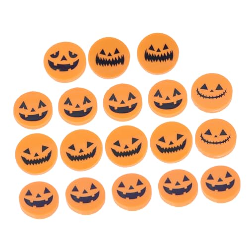ibasenice 18 Stück Teiliges Mini Radiergummi Kürbisform für Lustige Schulmaterialien Belohnung für Halloween und Geburtstagsfeiern von ibasenice
