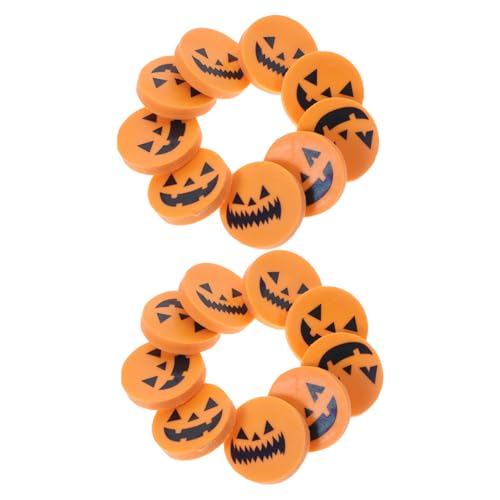 ibasenice 18 Stück Teiliges Mini Radiergummi mit Kürbisdesign Halloween Radiergummis für Kreative Schulsachen Partygeschenke und Kleine Überraschungen für Klassenzimmer von ibasenice