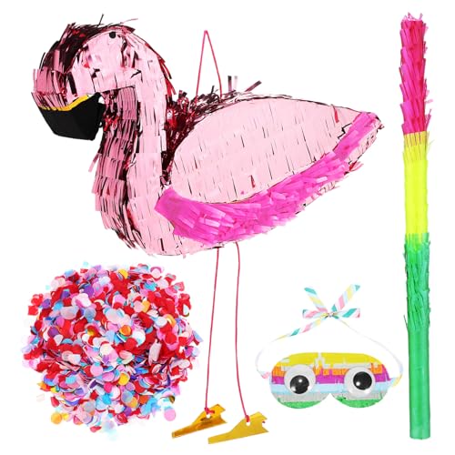 ibasenice 1Satz Flamingo Pinata Mit Piñata Stick Und Lustige Geburtstagsdekoration Für Kinderpartys Und Feiern Vielseitig Einsetzbar Bunter Füllung ibasenice 1Satz Flamingo Pinata Mit Piñata Stick Und Lustige Geburtstagsdekoration Für Kinderpartys Und Feiern Vielseitig Einsetzbar Bunter Füllung von ibasenice