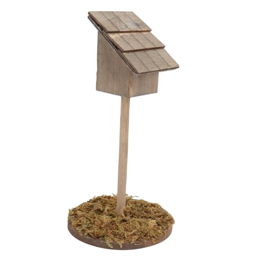 ibasenice 1Stk Puppenhaus Hirtenvogel Miniatur Vogel- Vogelfutterständer Vogelspielzeug für draußen Talg-Vogelfutterkuchen vogelhaus outdoordeko Outdoor- DIY-Verzierung hölzern ibasenice 1Stk Puppenhaus Hirtenvogel Miniatur Vogel- Vogelfutterständer Vogelspielzeug für draußen Talg-Vogelfutterkuchen vogelhaus outdoordeko Outdoor- DIY-Verzierung hölzern von ibasenice