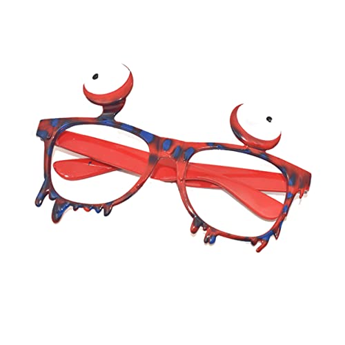 ibasenice Augenspiegel 1stk Schnapsgläser Kostümball Brille Partybrille Brille Verkleiden Halloween-brille Lustige Brille Kürbis Spinnennetz Gläser von ibasenice