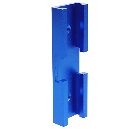 ibasenice Schienenverbinder Aus Hochfester Aluminiumlegierung Schlitzschienenverbinder Holzbearbeitungswerkzeug 10 Mm von ibasenice