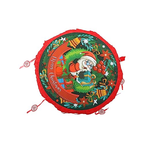 ibasenice 1stk Weihnachtspinata Piñata Pinata-füller Weihnachts-pinata-spielzeug Gefülltes Spielzeug Pinata-süßigkeitsspielzeug Pinata-stuffer-spielzeug Kind Falten Schmücken Papier von ibasenice