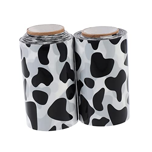 ibasenice Tortenränder Zum Backen Dekorative Tortenumrandung Zubehör Kuhmuster Mousse-dekorränder 2 Rollen 8 Cm Hoch 10 M Länge von ibasenice
