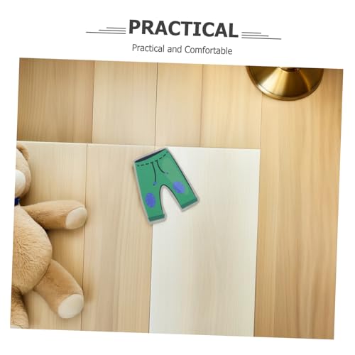 ibasenice 2 Sätze Kleideretiketten Aufkleber Selbstklebend mit Süßen Motiven zur Organisation und Beschriftung von Kleidung für Kinderzimmer und Schrank Leicht Lesbar und Wiederverwendbar von ibasenice