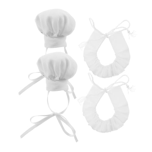 ibasenice 2 Sätze Miniatur Kochmützen Halstücher für Stofftiere Verstellbare Plüsch Kochmützen Weiche Puppenhüte für Küchen Rollenspiele und Kreatives Ankleiden ibasenice 2 Sätze Miniatur Kochmützen Halstücher für Stofftiere Verstellbare Plüsch Kochmützen Weiche Puppenhüte für Küchen Rollenspiele und Kreatives Ankleiden von ibasenice